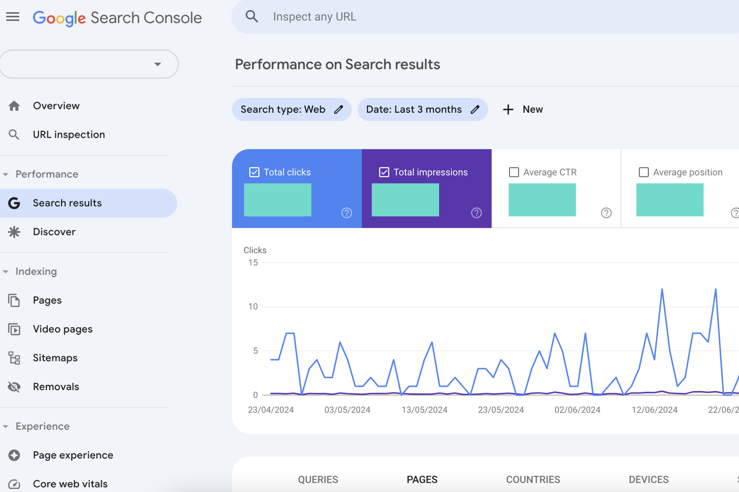 google-search-console-dashboard