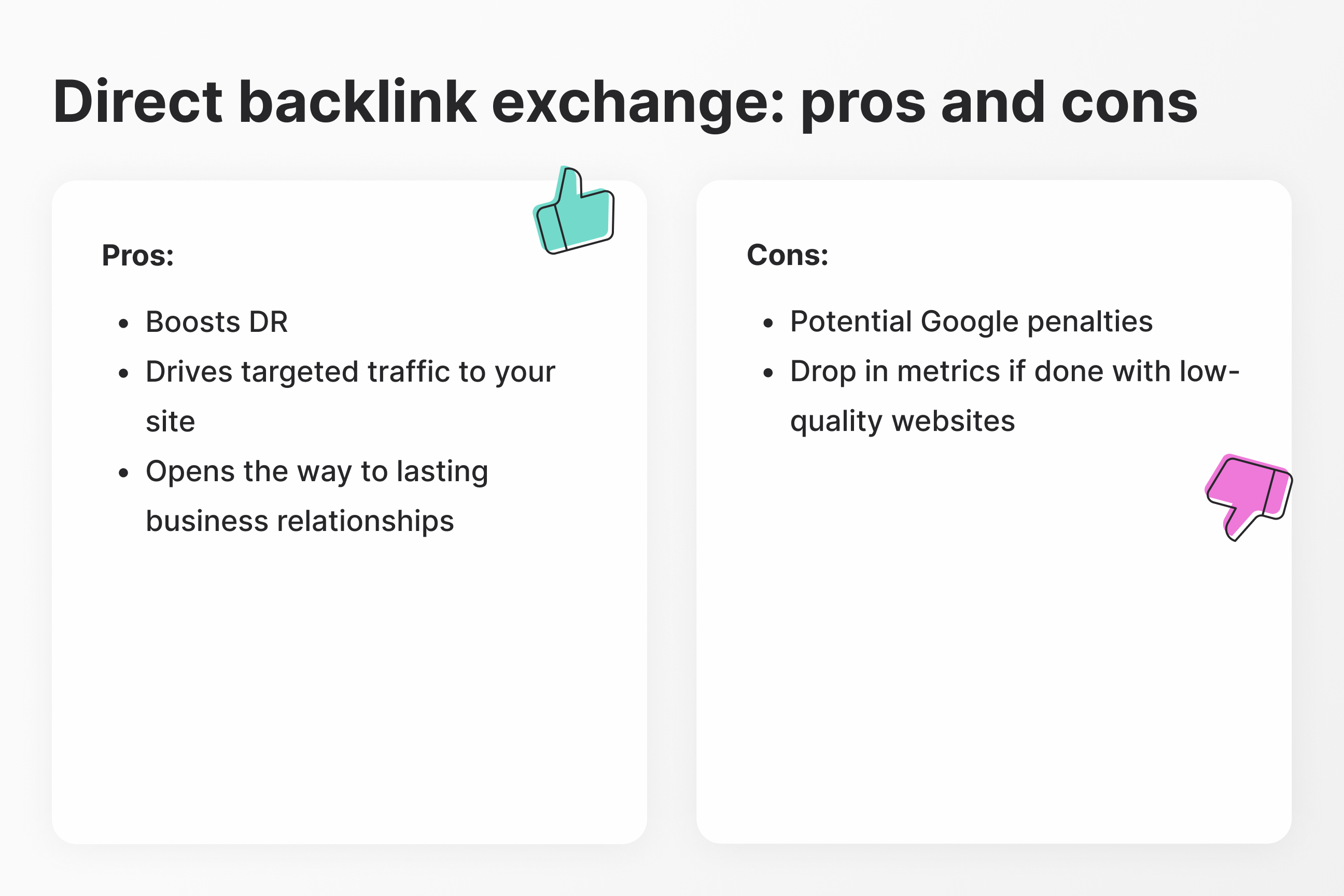 backlink-exchange-pros-and-cons