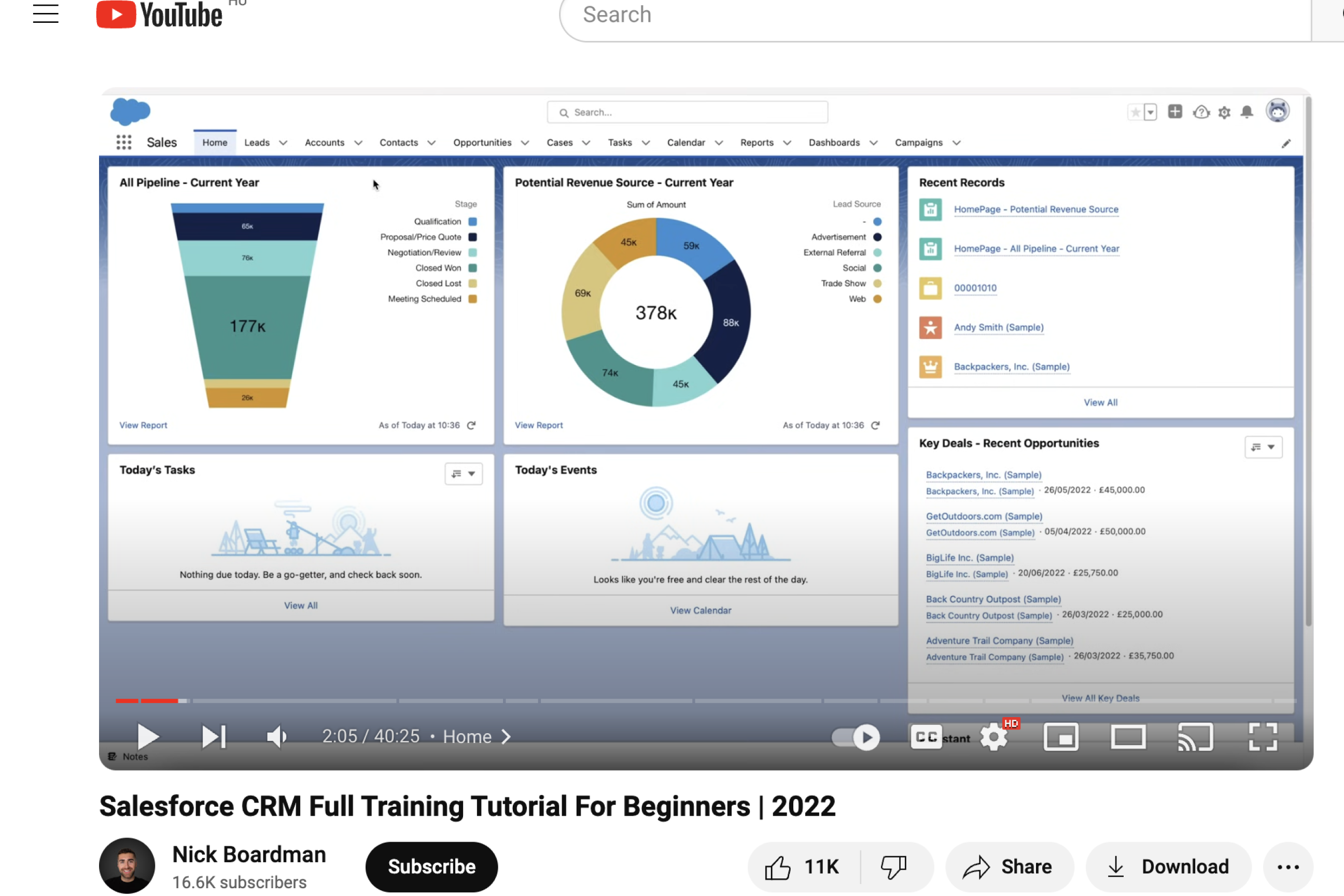 Salesforce-CRM-Full-Training-Tutorial-video-on-Youtube